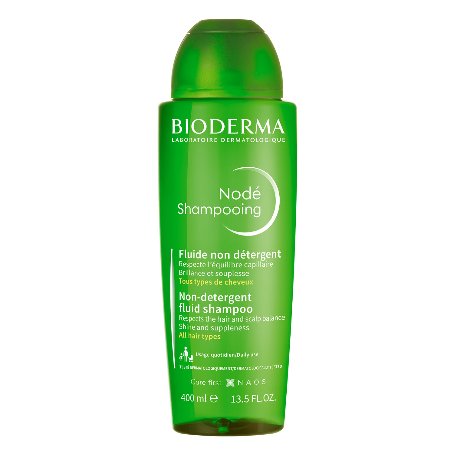 Nodé Shampooing Fluide - Nettoie, Respecte et Protège - Tous Types de Cheveux