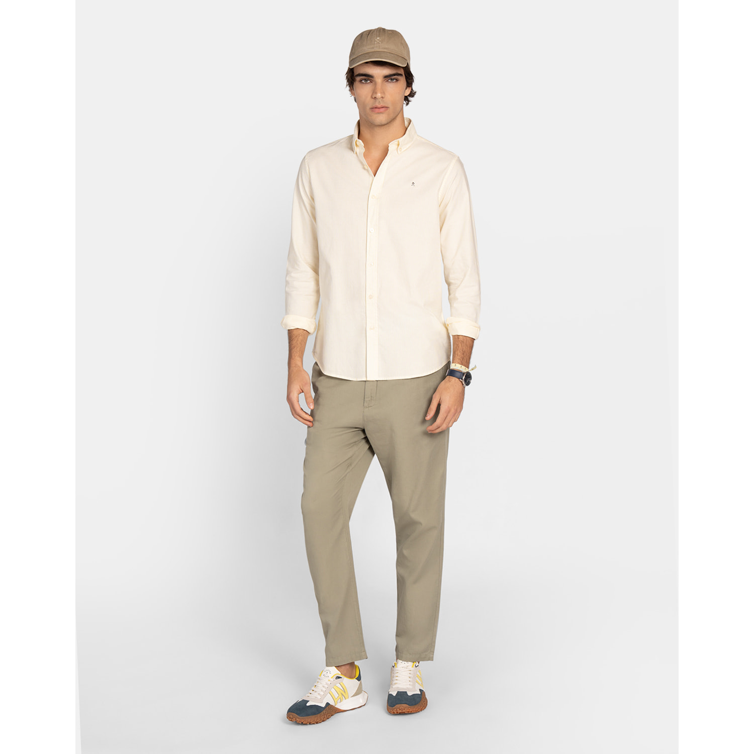 CAMISA MEDITERRANEO STRIPED OXFORD