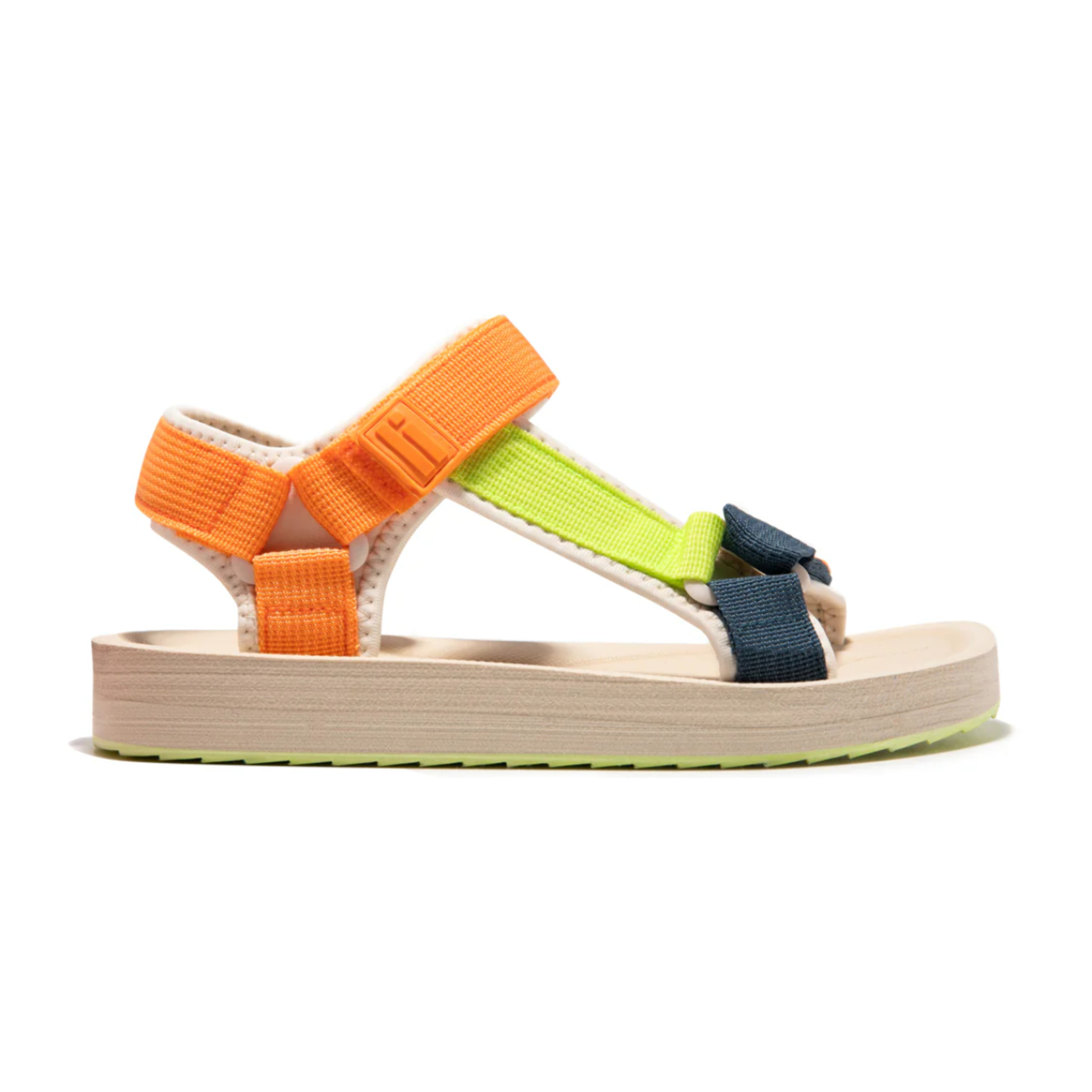 Sandalias De Mujer Forest Neo Naranja / Beige D.Franklin