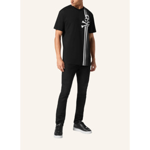PHILIPP PLEIN T-Shirt Round Neck SKULL&BONES