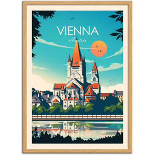 Affiche - Vienna Austria - Studio Inception