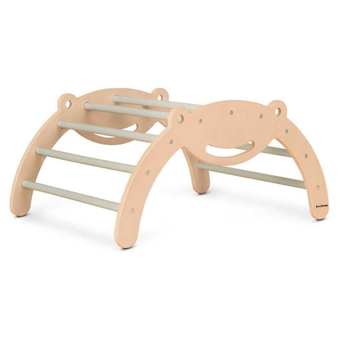 Arco de escalada de madera FROG PIKLER para niños