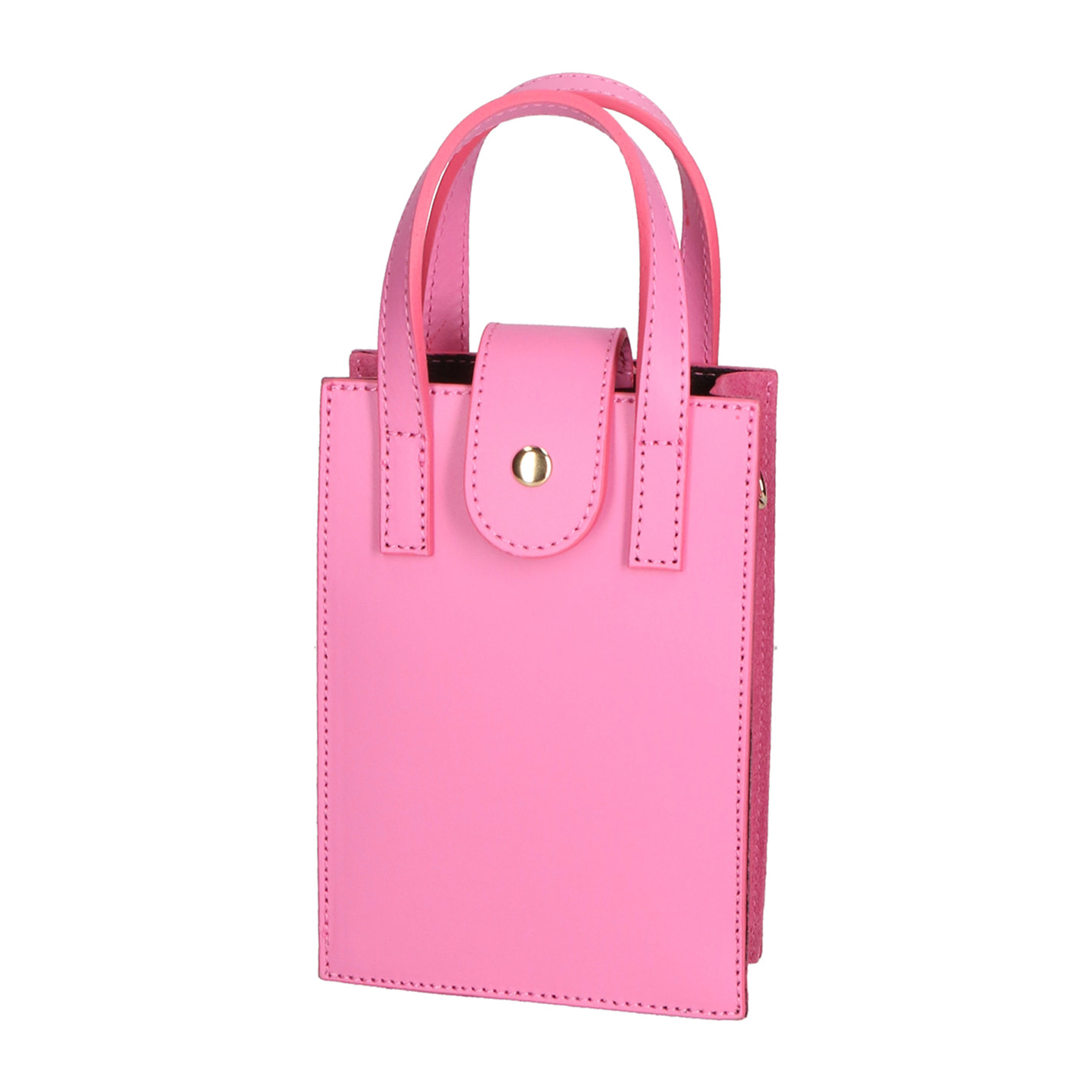 Borsa a mano da Donna Giusi/Giusy in Vera Pelle Made in Italy 19x13x5 cm