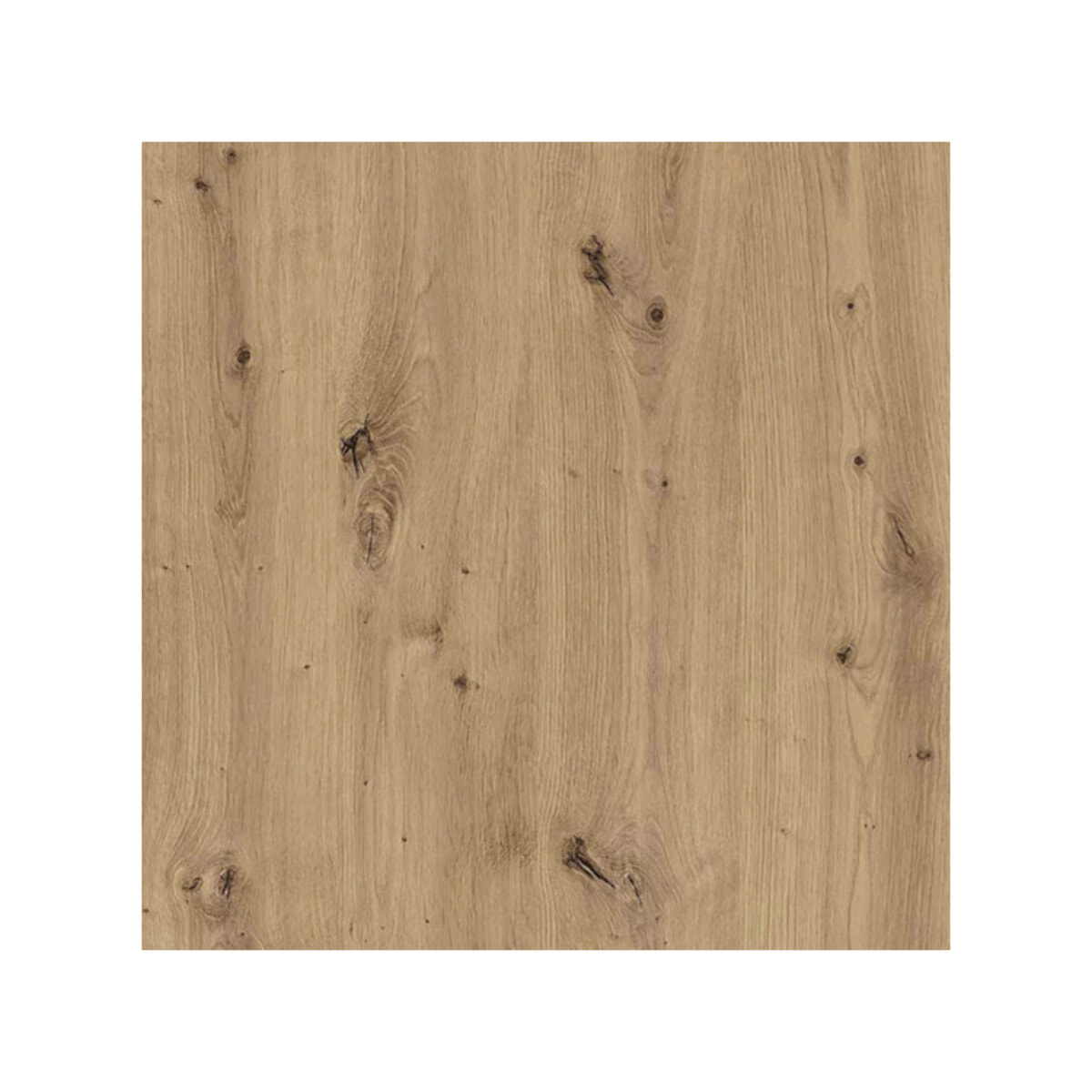 Bureau L. 108 cm décor chêne artisan avec piètement noir - MIA
