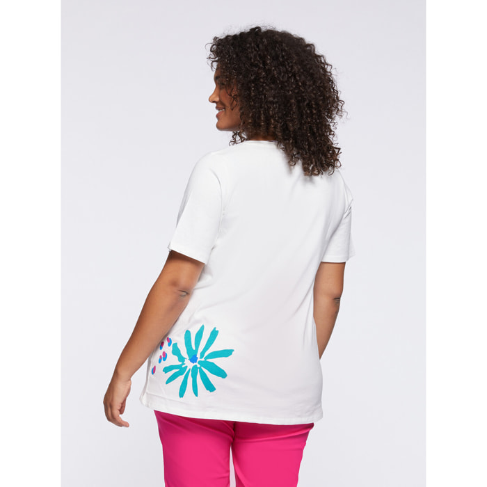 Fiorella Rubino - Camiseta estampada - Blanco