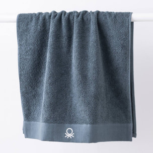 Toalla de baño 50x90cm 100% algodón 450gsm en gris oscuro - suave, absorbente y secado rápido