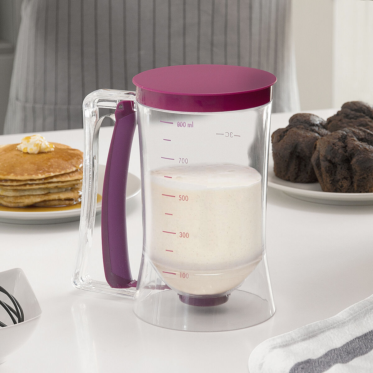 Caraffa Dispenser per Dolci con Ricettario InnovaGoods