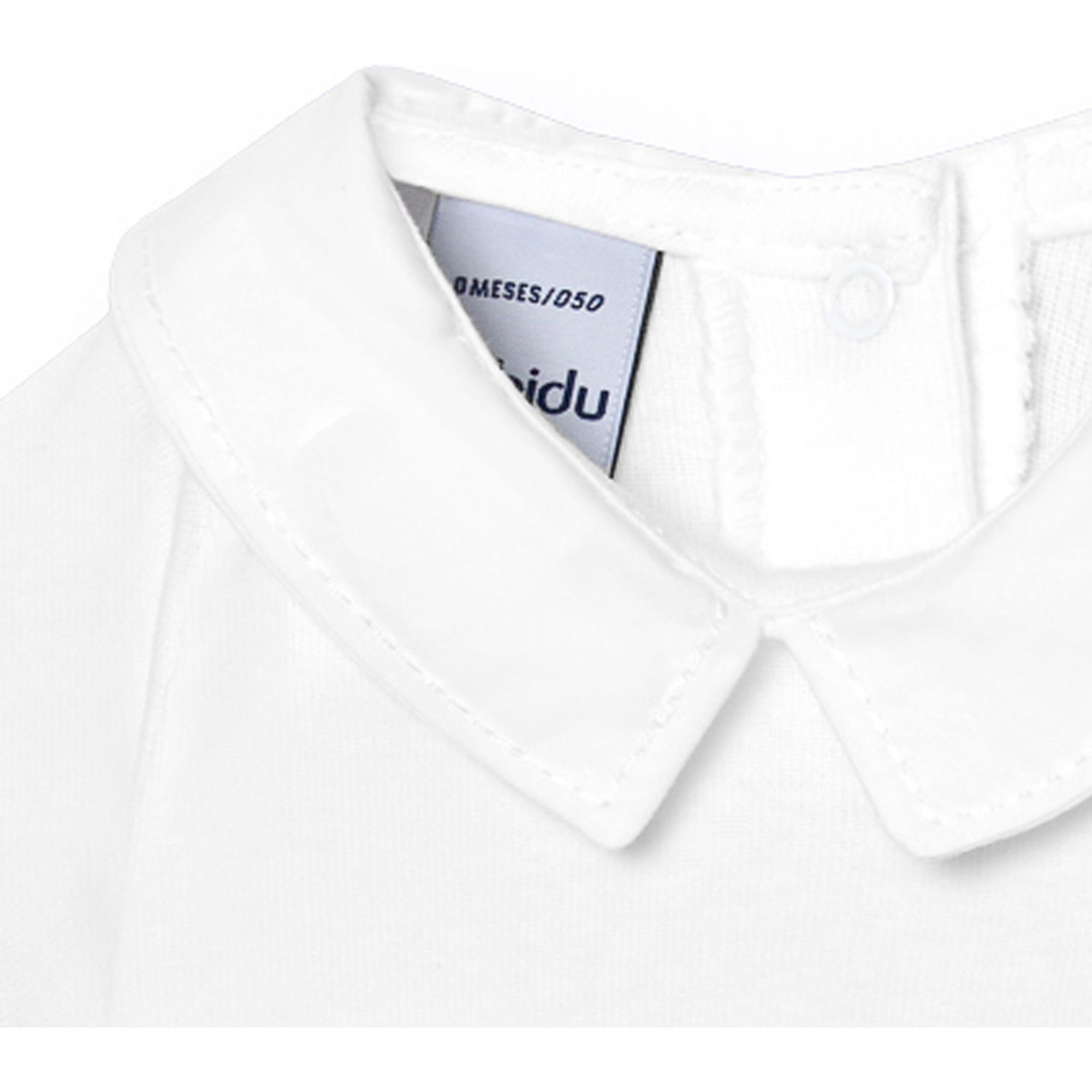 Body bebé manga corta cuello polo