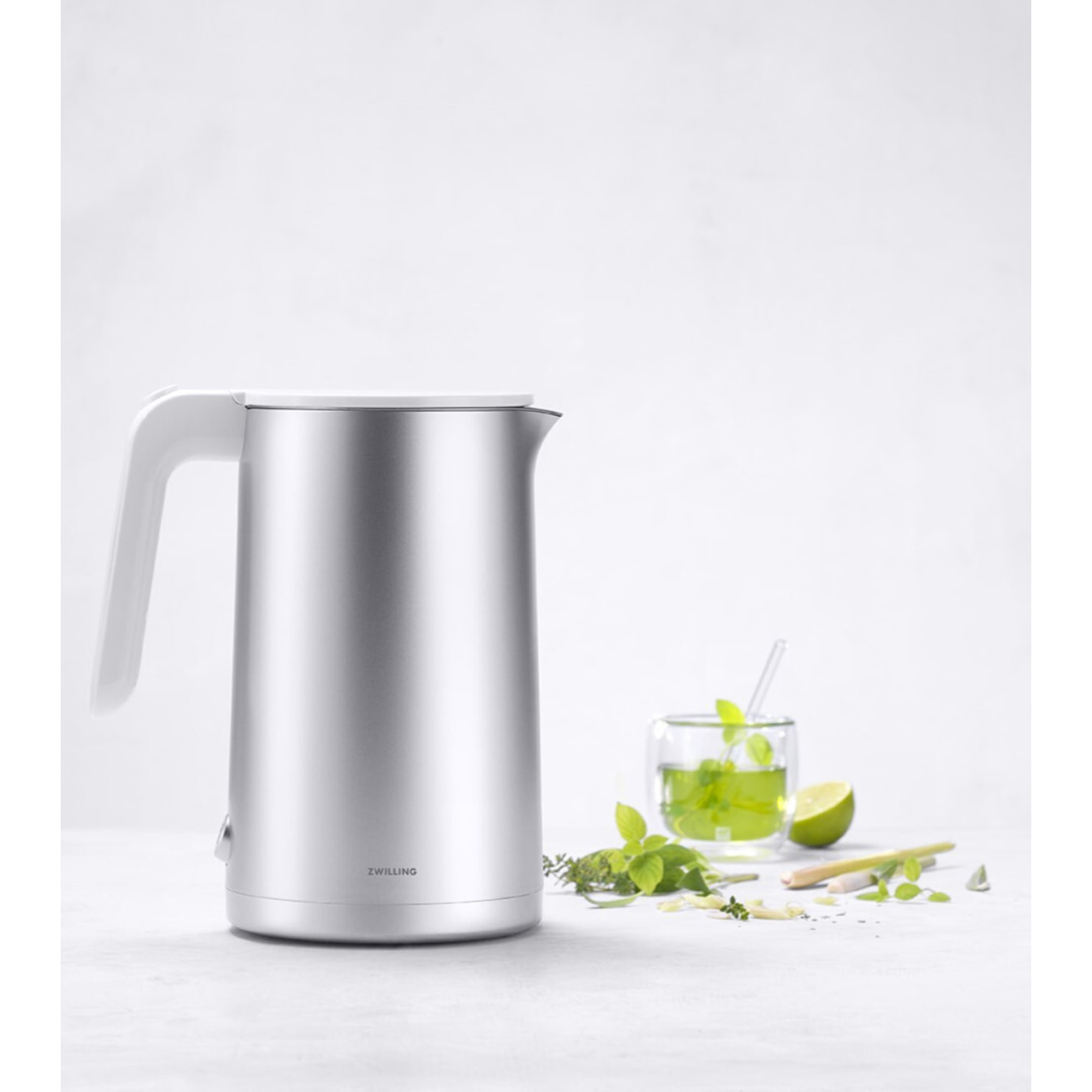 Bouilloire 1,5L ENFINIGY Argent, Filtre anticalcaire intégré