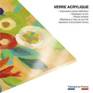 Tableau flower market Tableau plexiglas