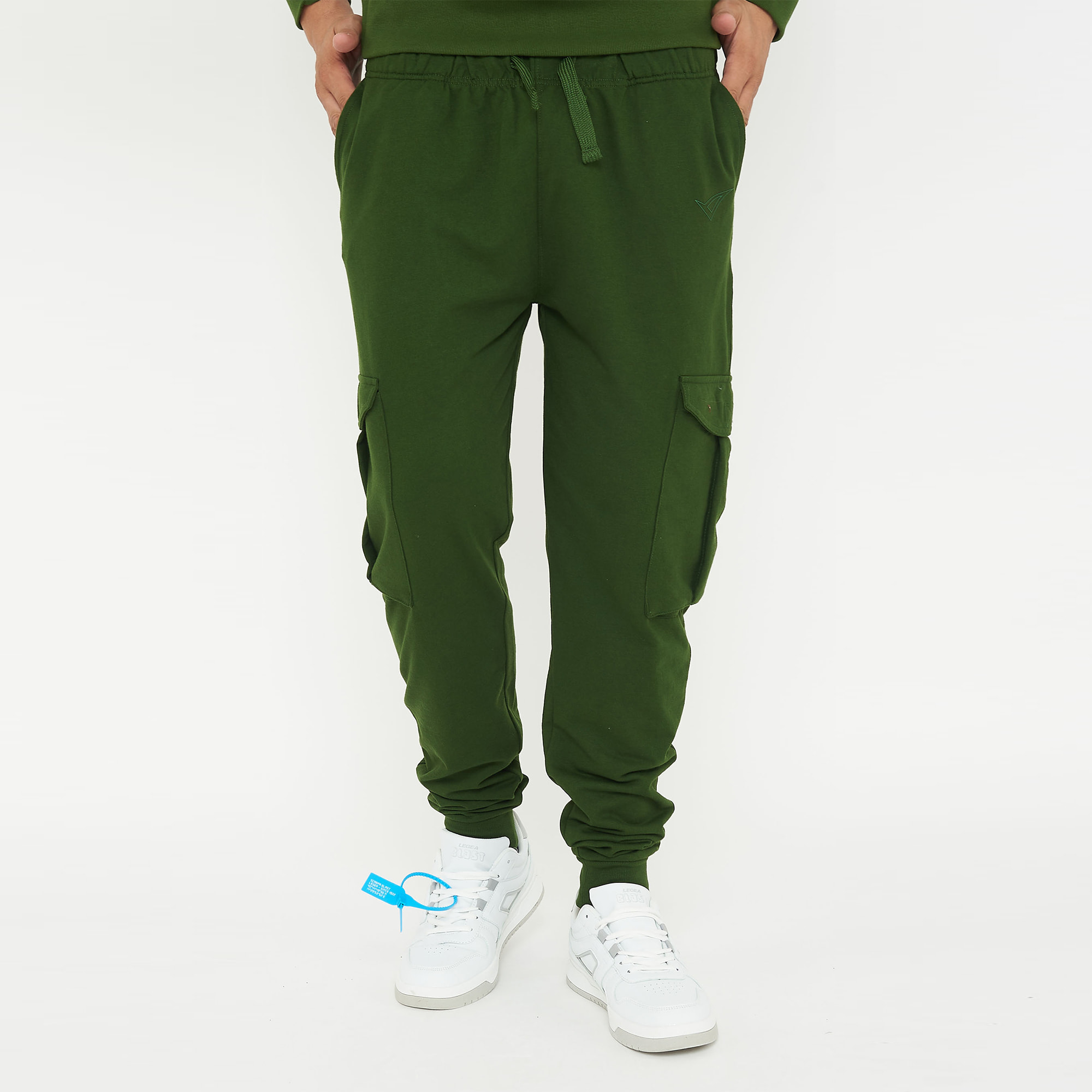 Pantaloni sportivi F CARGO verde scuro
