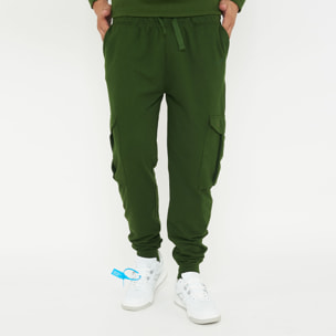 Pantaloni sportivi F CARGO verde scuro