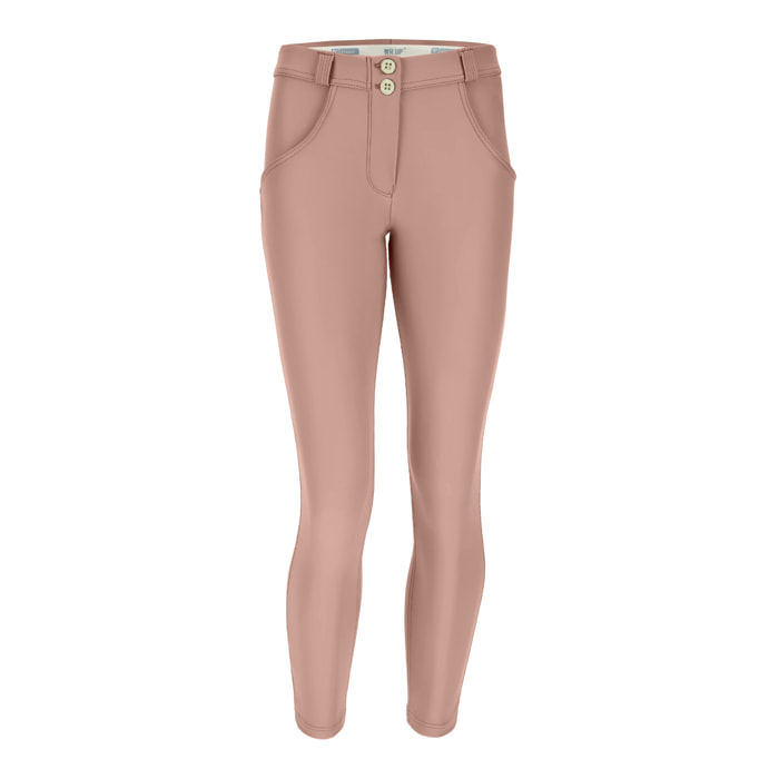 Pantaloni push up WR.UP® 7/8 superskinny similpelle ecologica