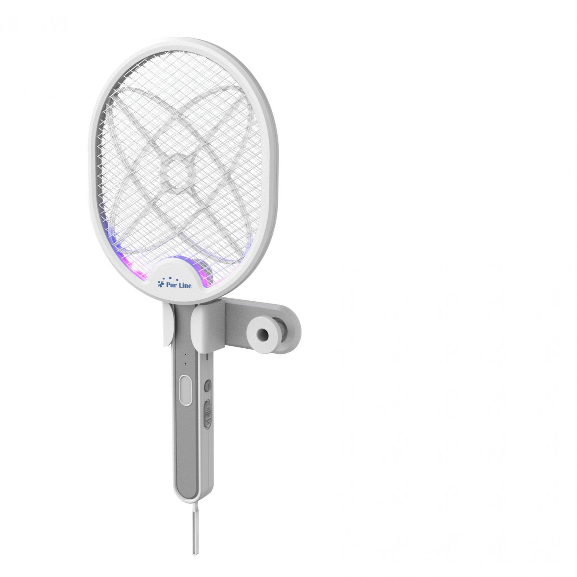 Raqueta multiposición mata insectos con USB ZZAP RACQUET PURLINE