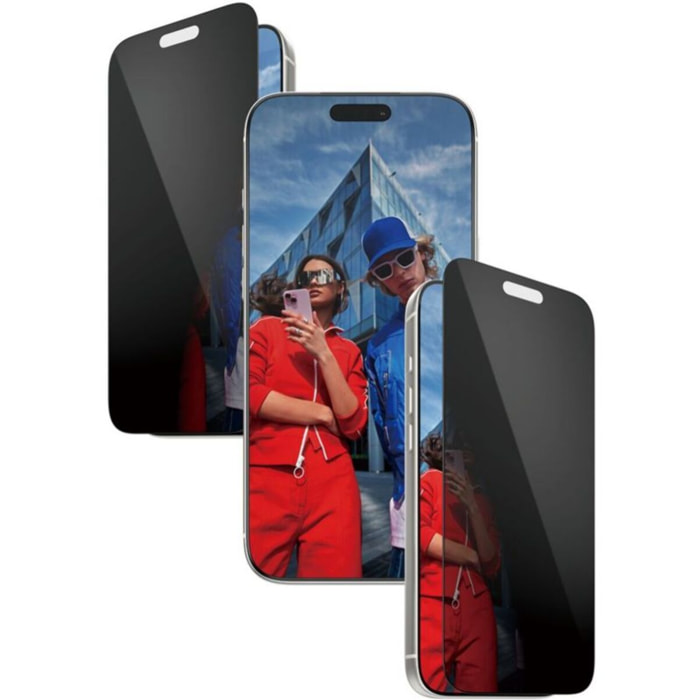 Protège écran PANZERGLASS iPhone 17 Pro Max Verre trempé privacy