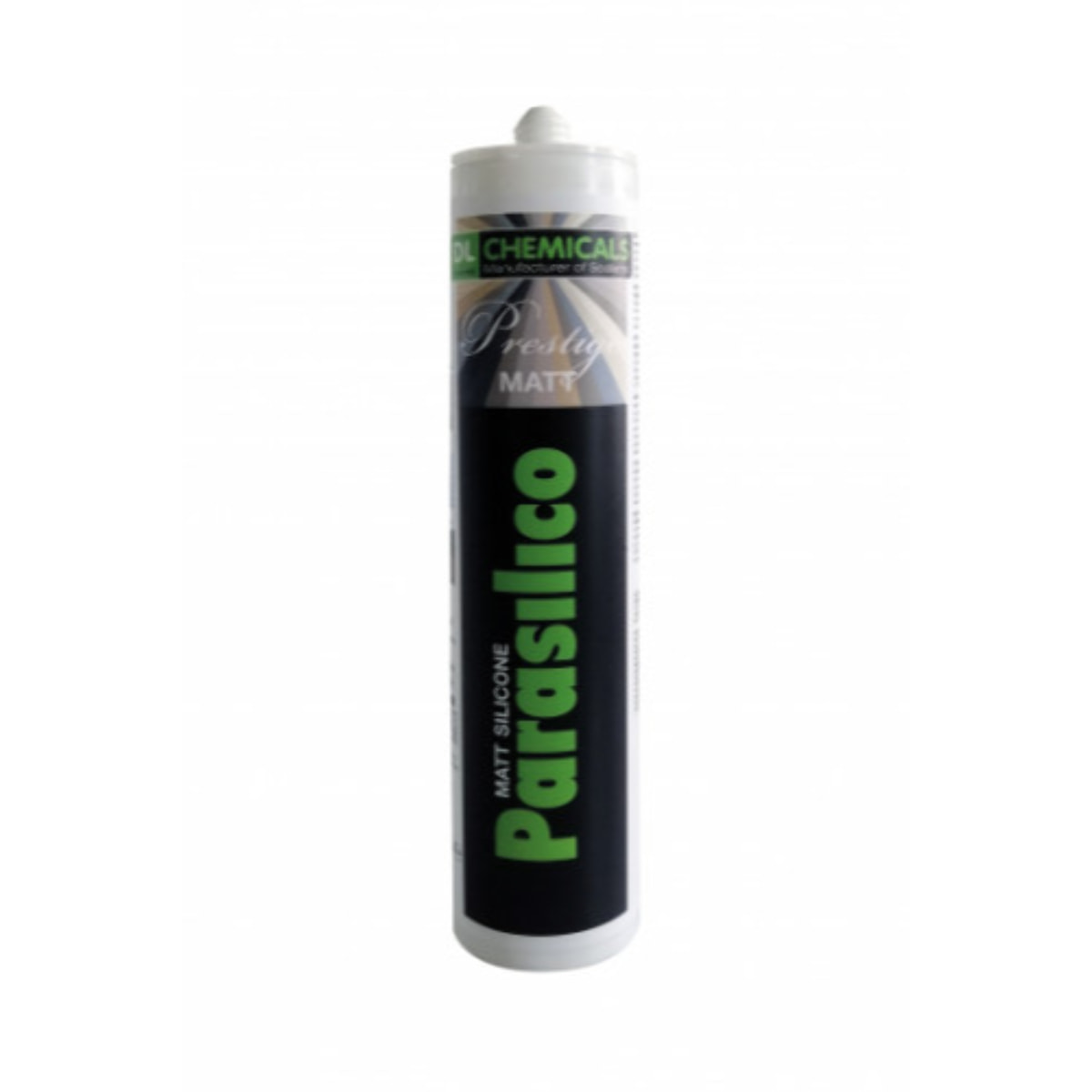 Mastic silicone Parasilico Prestige Matt DL CHEMICALS - Noir - 0100092NE11871