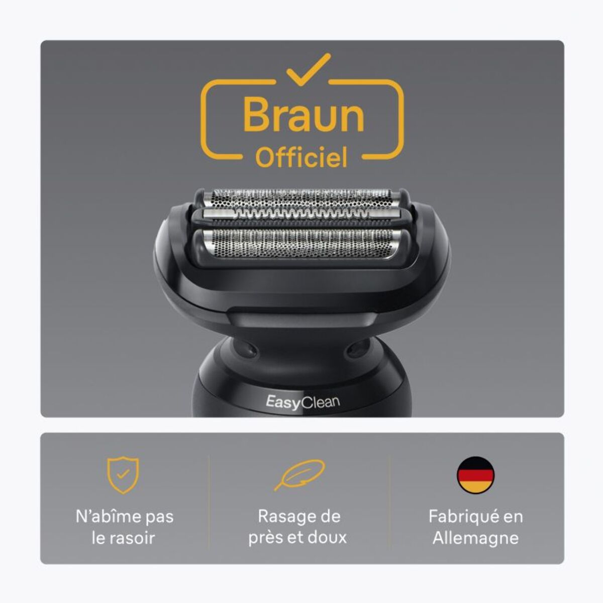 Tête de rasoir BRAUN pour Series 5 - tête de rasoir 54B