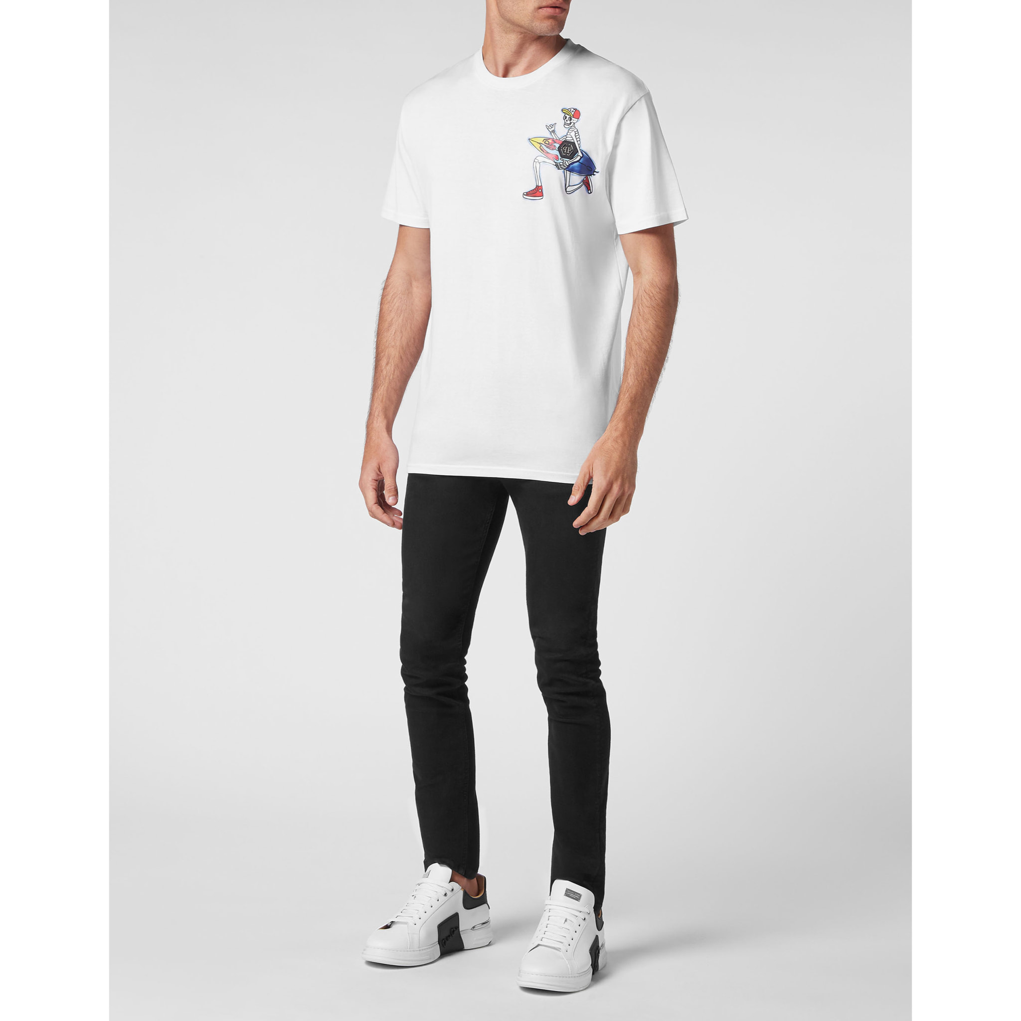 PHILIPP PLEIN T-shirt girocollo a maniche corte HAWAII