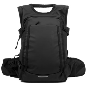 Set di 3 valigie flessibili in tessuto resistente all'acqua, riflettenti e di alta durata.