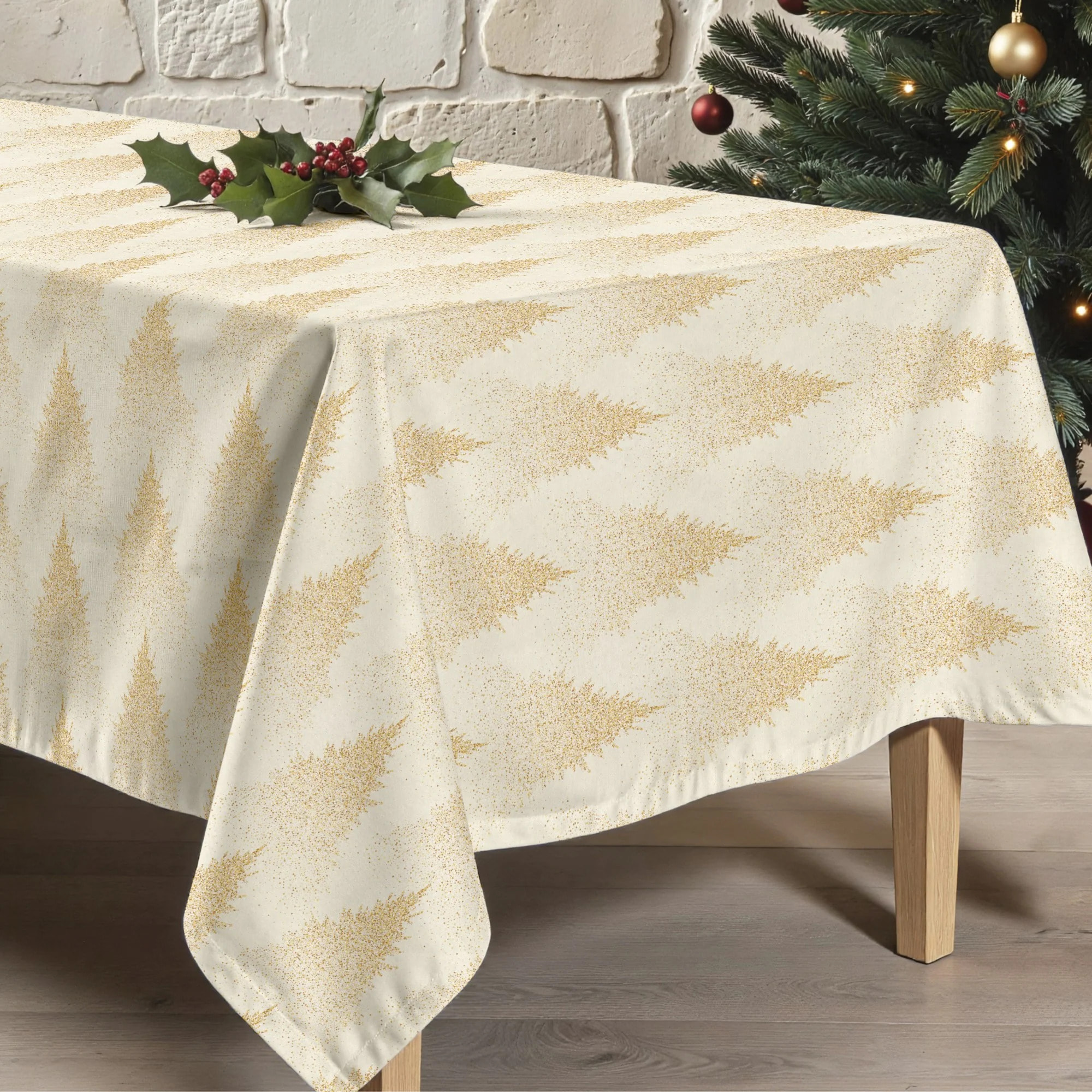 Nappe en résine Anti-tâches Merry Christmas 72
