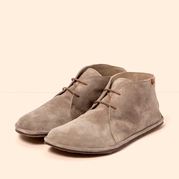 Botines N5672 SILK SUEDE TAUPE/ BARE color Taupe