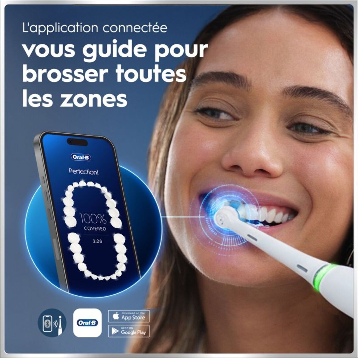 Brosse à dents électrique ORAL-B iO6 Series White Luxe Edition