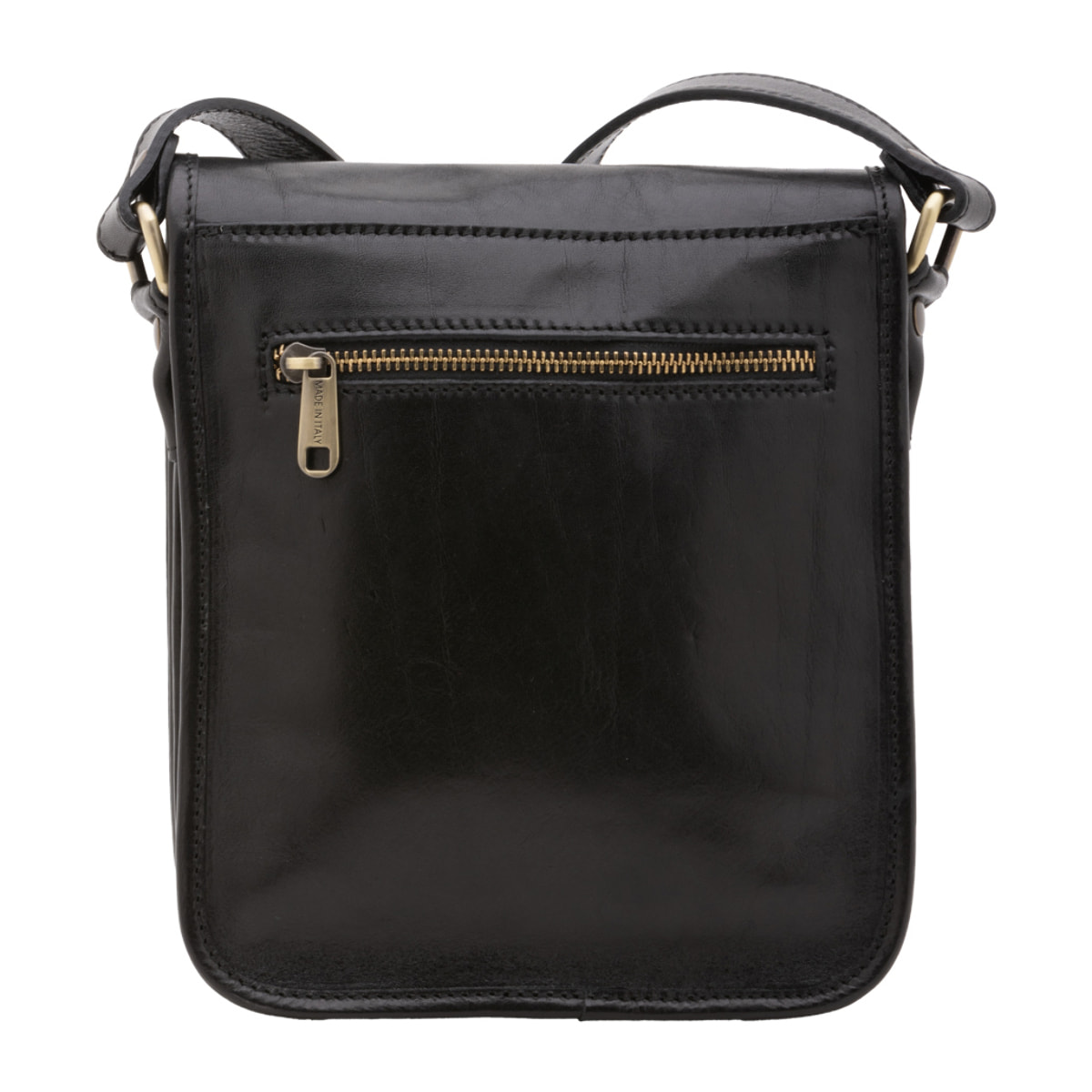 Borsa a tracolla  da uomo In Vera pelle Made in Italy 23x20x9 cm