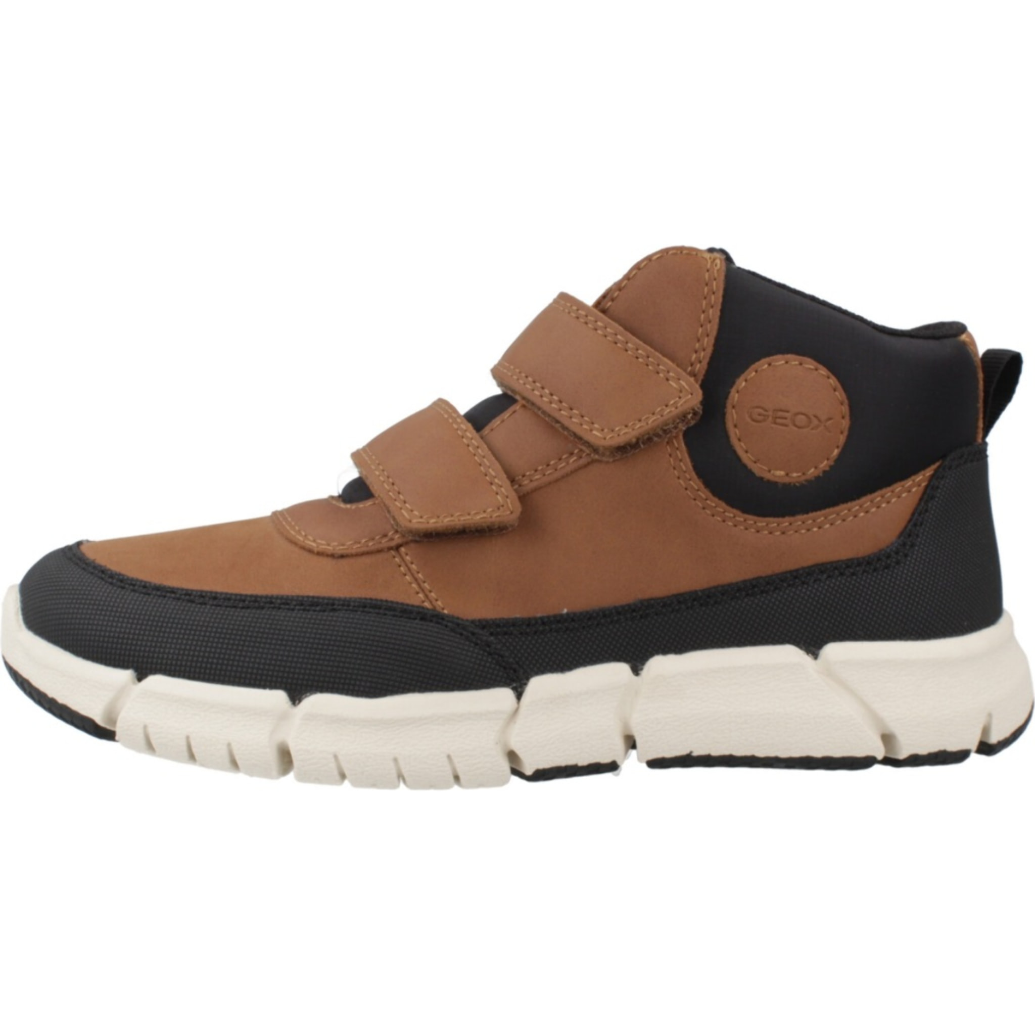 Zapatillas Niño de la marca GEOX  modelo J FLEXYPER BOY MARRON