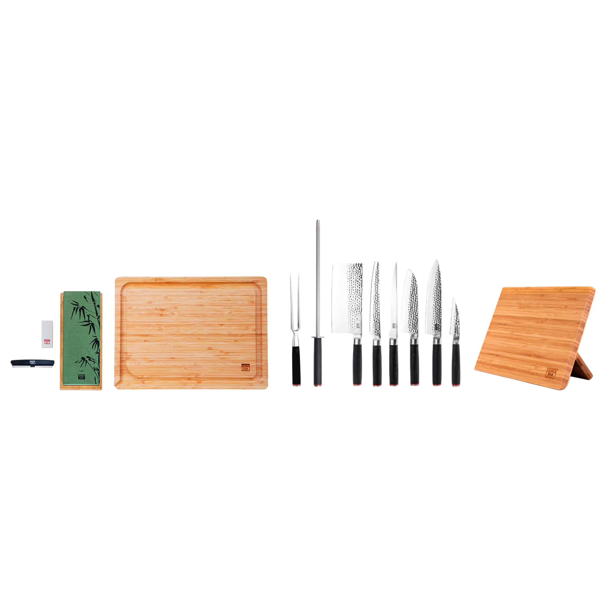 Set completo di coltelli (11 pezzi) - Collezione Pakka