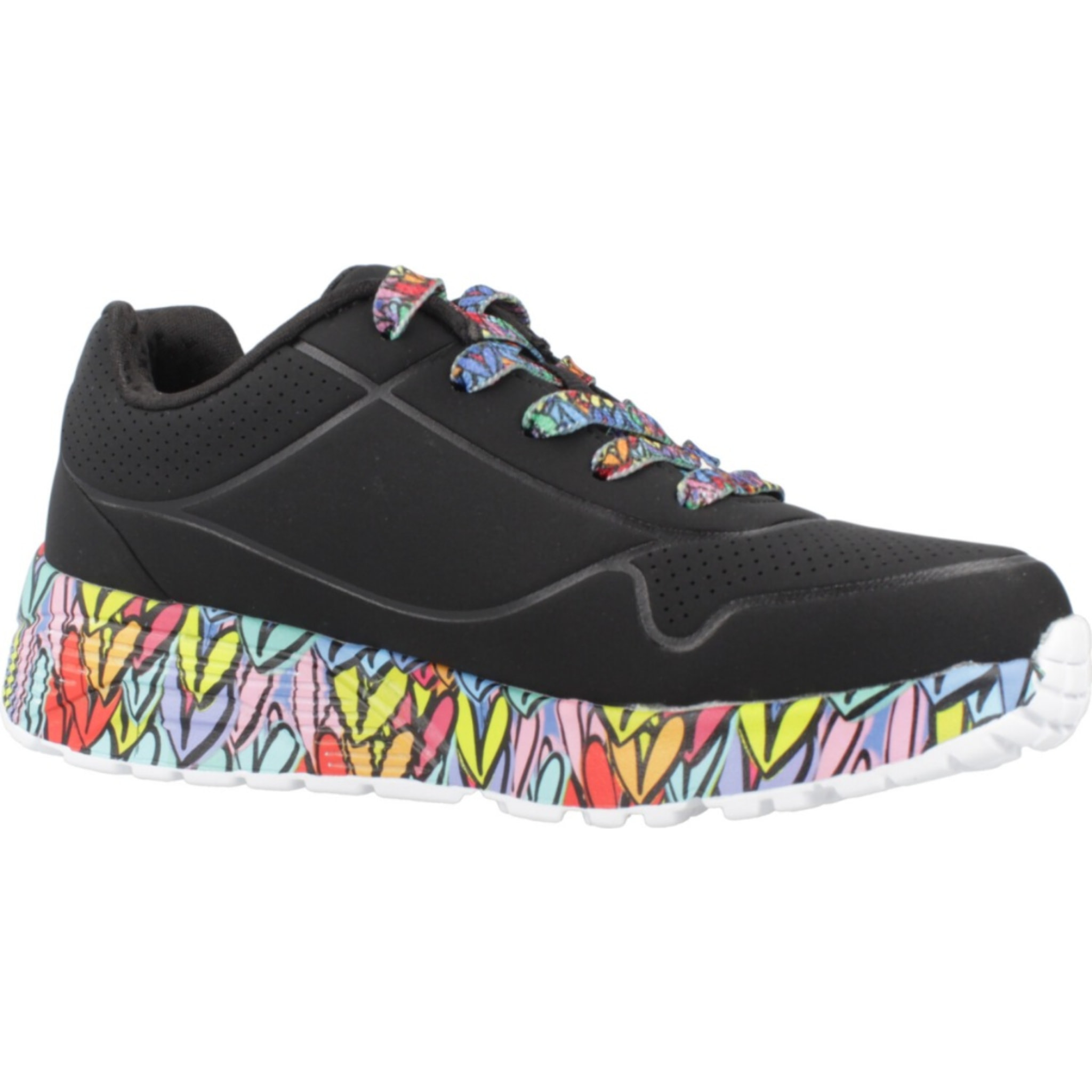 Zapatillas Niña Uno Litesubtle Love Negro