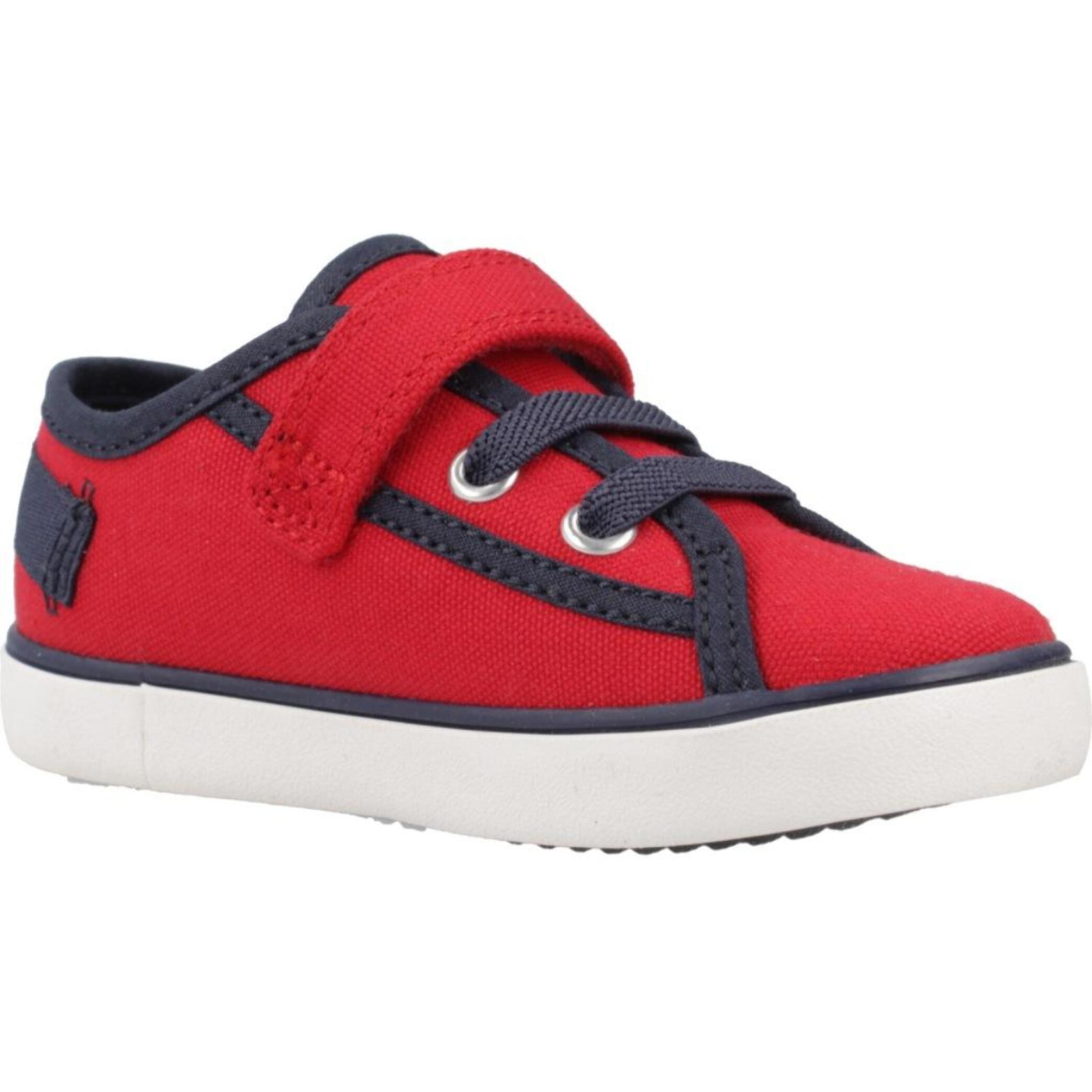 Zapatillas Niño de la marca GEOX  modelo B GISLI B. A ROJO