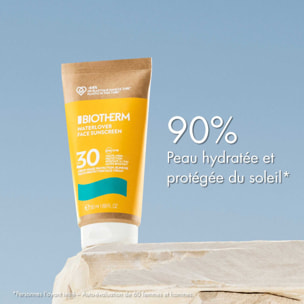 Waterlover crème solaire visage SPF50+ - Crème solaire visage 50 ml