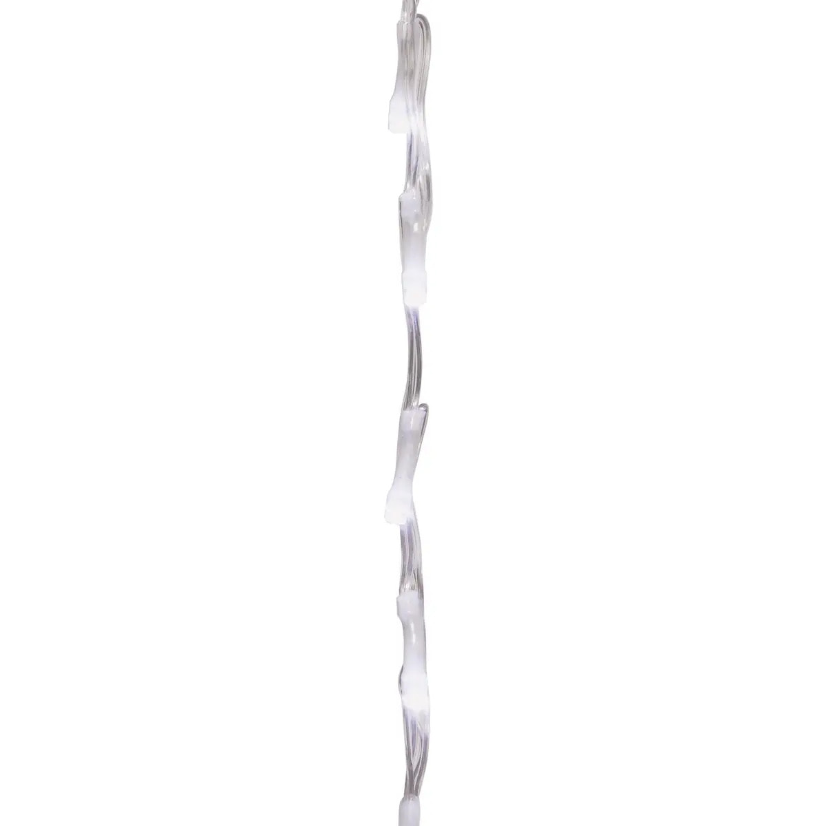 Rideau lumineux stalactite d'extérieur 20 m 1200 LED blanc froid à effets avec minuteur sur secteur