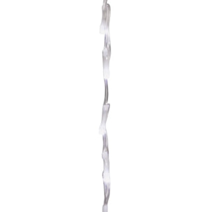Rideau lumineux stalactite d'extérieur 20 m 1200 LED blanc froid à effets avec minuteur sur secteur
