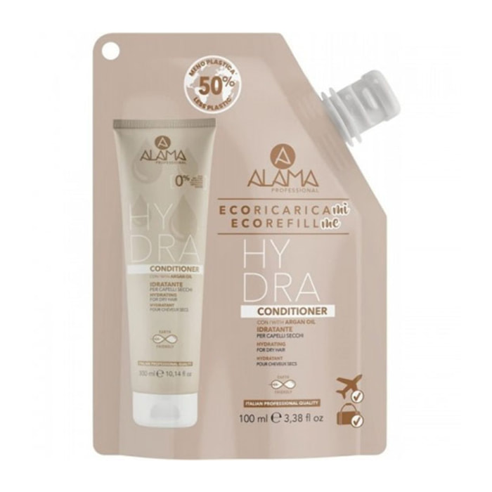 Acondicionador hidratante ALAMA Professional Hydra Eco Refill 100ml