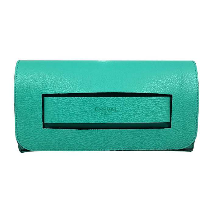 Pochette Cheval Firenze Hamal Verde Acqua