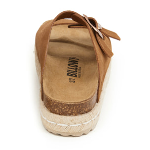 SANDALIA PLATAFORMA BILLOWY MARRON