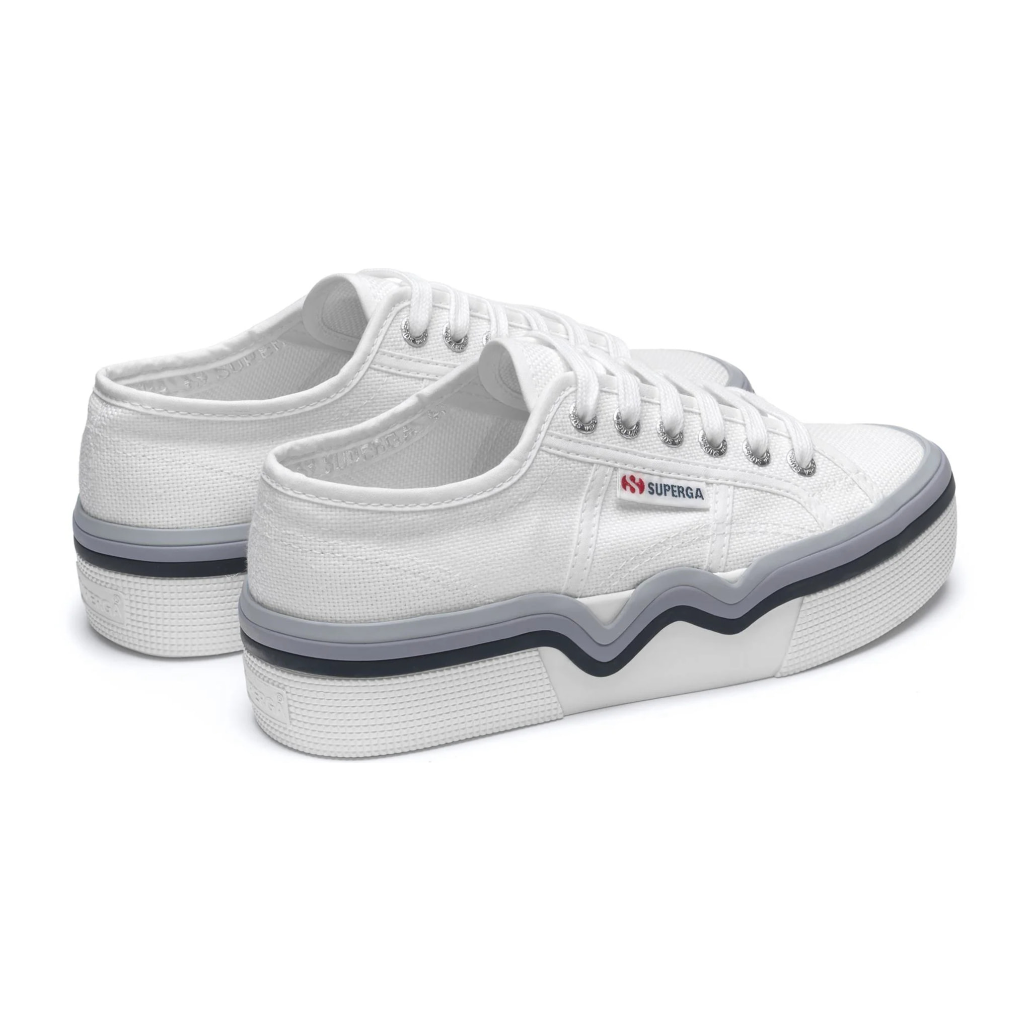 Zapatos de mujer Superga Mujer 2740 Liquify Stripes