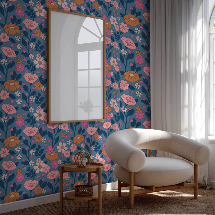 Papier peint panoramique Adèle bloom  Intissé