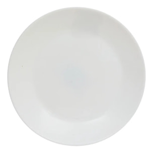 Lot de 6 Assiettes dessert Louise D18cm blanc