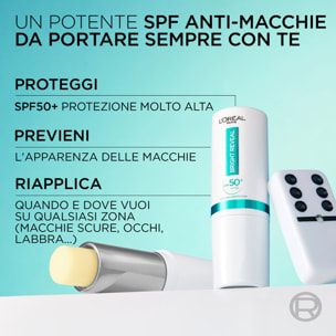 Stick Solare SPF 50+ Bright Reveal Anti Macchie Finish Invisibile con Vitamina E 9ml