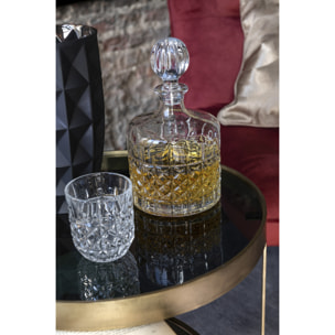 J-Line verre Whisky - transparent - coffret cadeau - 4 pcs