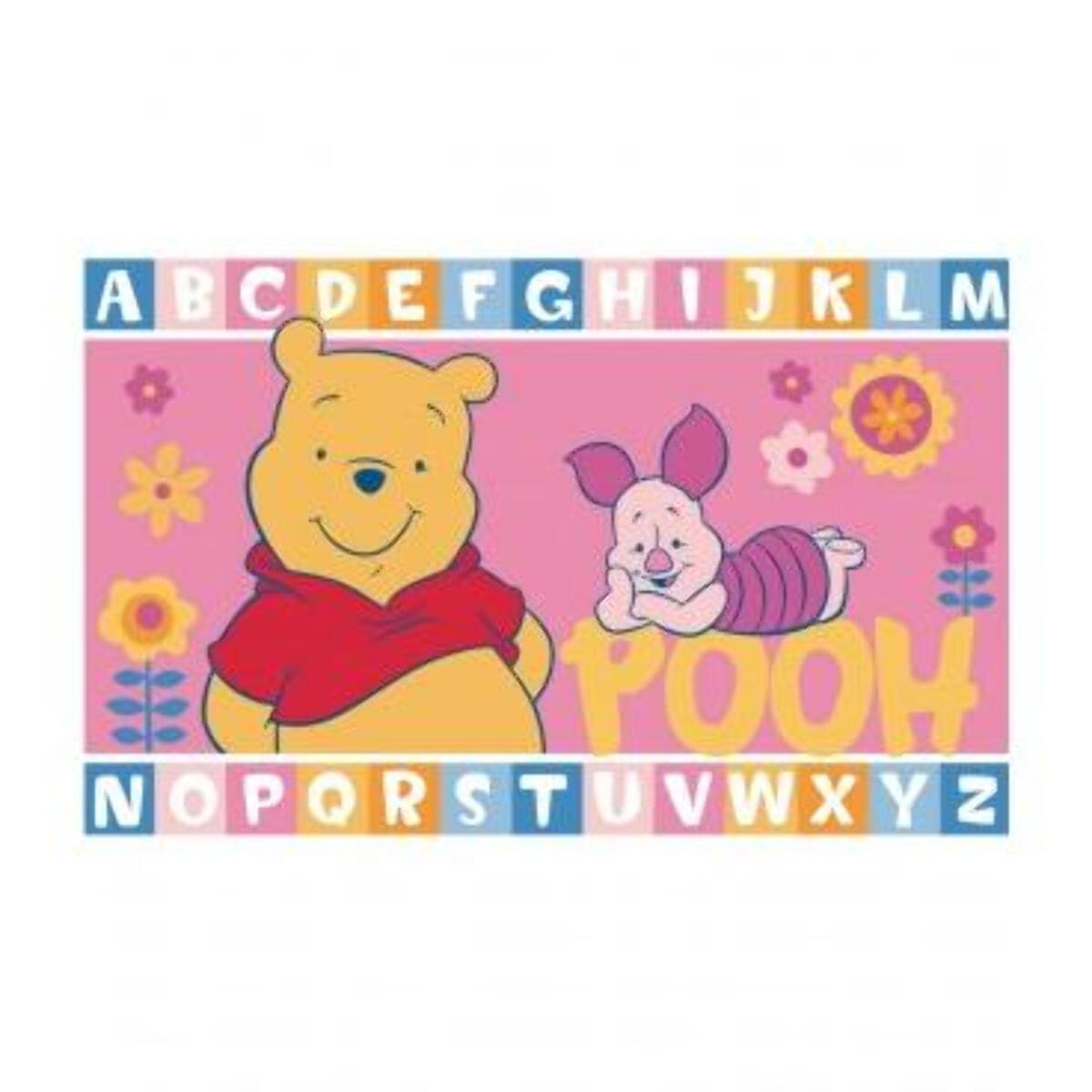 Tapis enfant Winnie et Porcinet, lavable en machine à 30°C