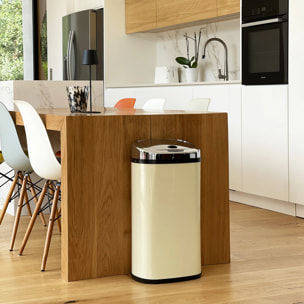 Poubelle automatique inox LARGO 42L