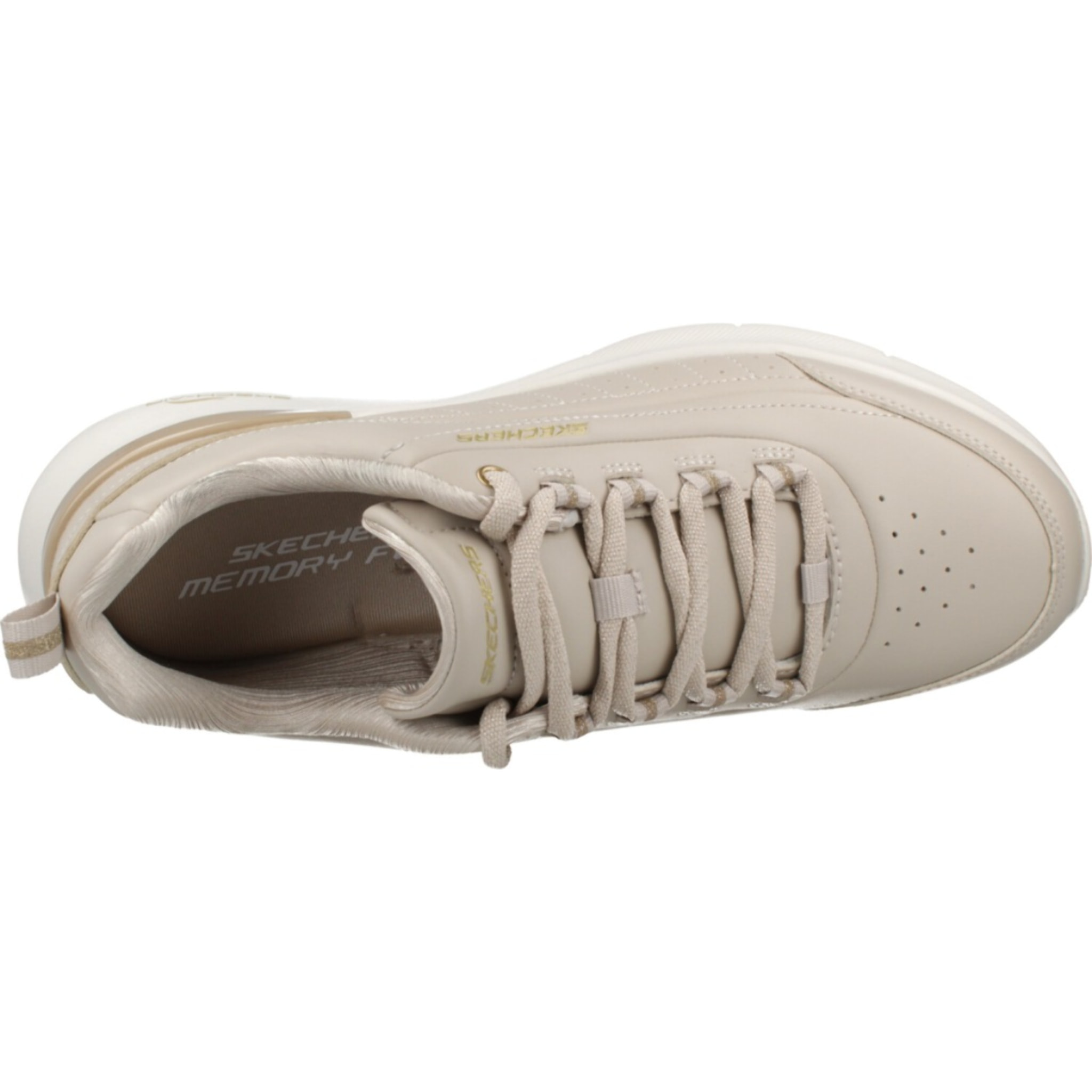 Sneakers De  Mujer Skech-air Dynamight Beis