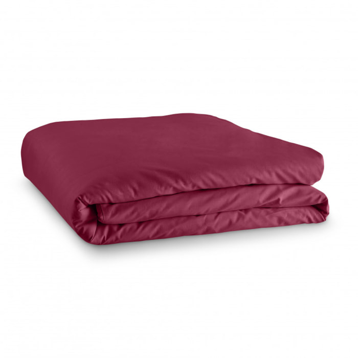 Housse de couette Rouge/ 100% Coton / 57 Fils/cm²