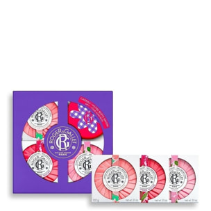 Fleur de Figuier, Gingembre, Rose - Coffret 3 Savons Bienfaisants 100g