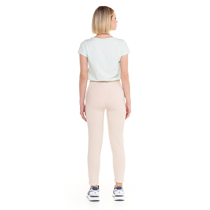 Pantalone dritto donna in felpa Training