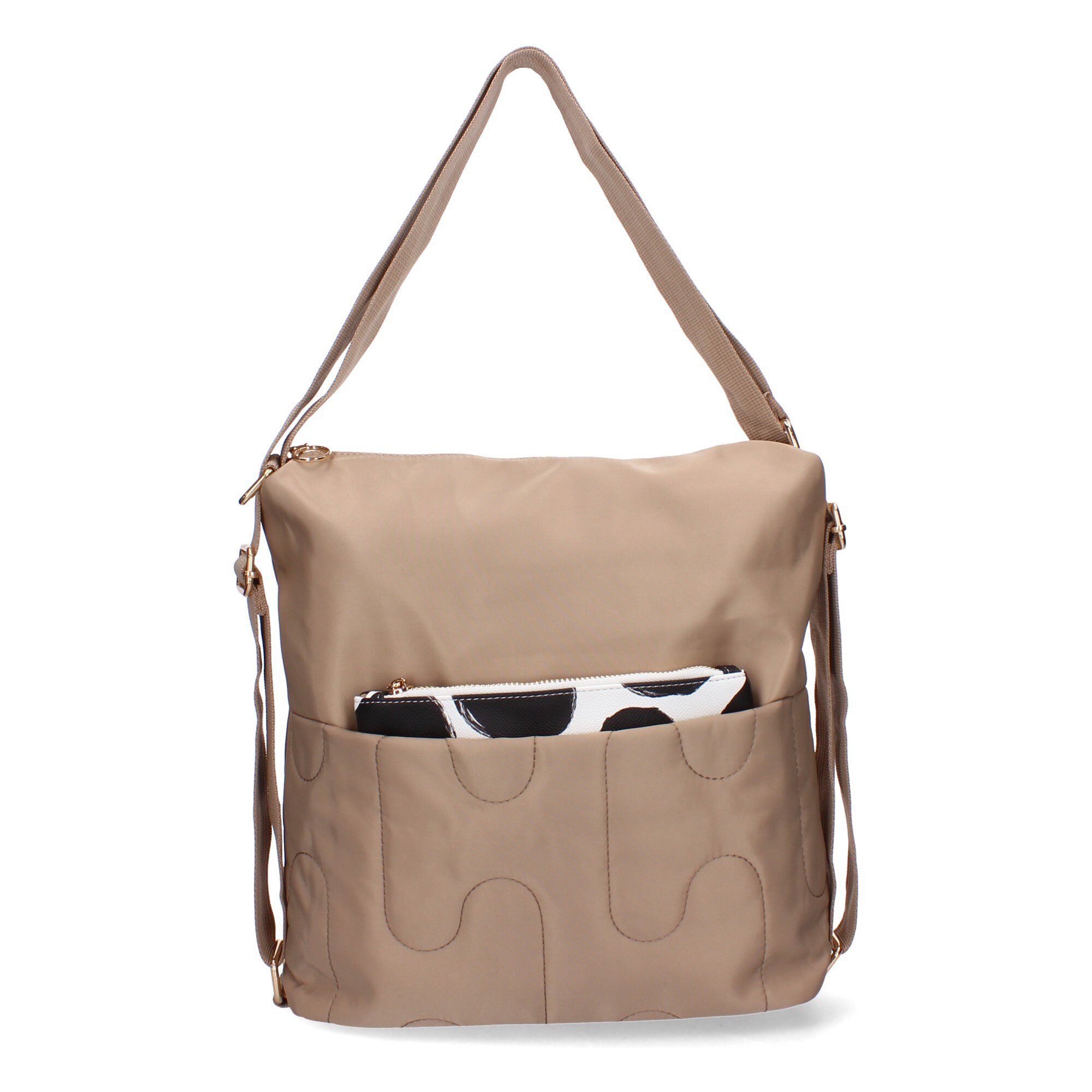 Bolso de hombro de Mujer con dos piezas, compartimento principal con cremallera