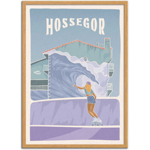 Affiche - Hossegor - Art Rider